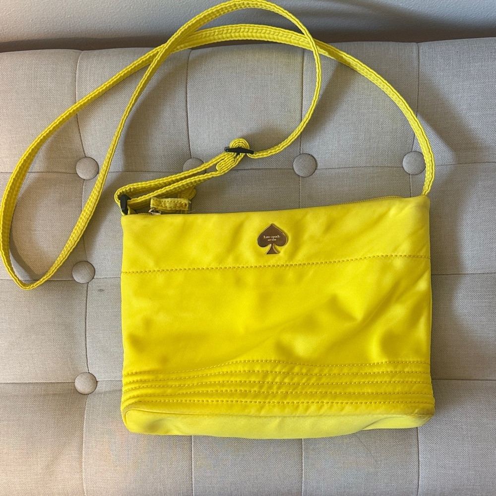 Kate Spade Vibrant Yellow Crossbody Bag